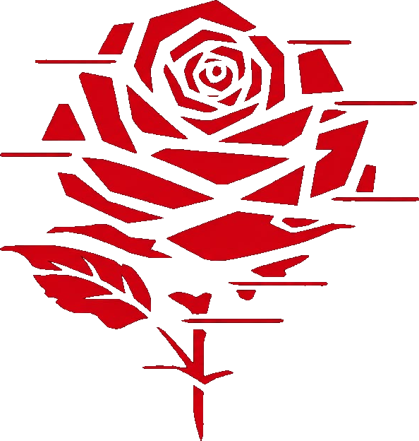 Rouge Society rose emblem